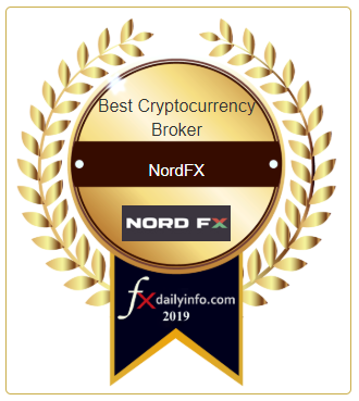 NordFX ने लगातार तीसरे साल भी सर्वश्रेष्ठ क्रिप्टोकरेंसी ब्रोकर का खिताब हासिल किया1