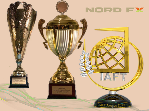 NordFX के पेशेवर ईनाम और पुरस्कार की संख्या 50 हुई1