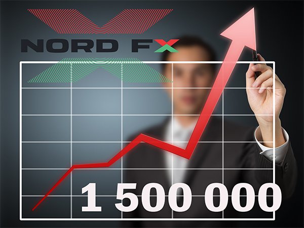 NоrdFX में खोले गए अकाउंट्स की संख्या 1.500.000 से अधिक हुई1